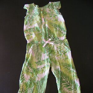 CHEROKEE GIRL EARTH BAMBOO LEAVES ROMPER PANT